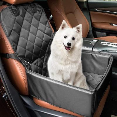 China Outdoor Waterproof Nylon Fabric Dog Car Travel Pet Car Safe Seat Cover For Dogs Pet for sale