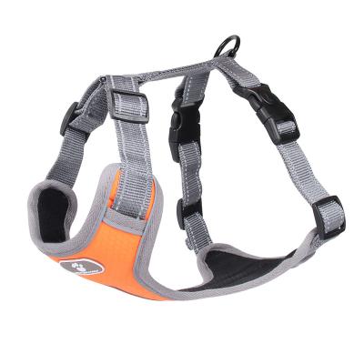 China Dog Harnesses Upgraded Reflective Soft Breathable Pet Safety Harness Personalized Dog Collars for sale