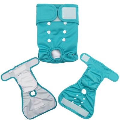 China Stored Soft Dog Diaper Pants Dog Diaper Pet Pee Pads Reusable Female Physiological Male Cloth Pet Diapers for sale