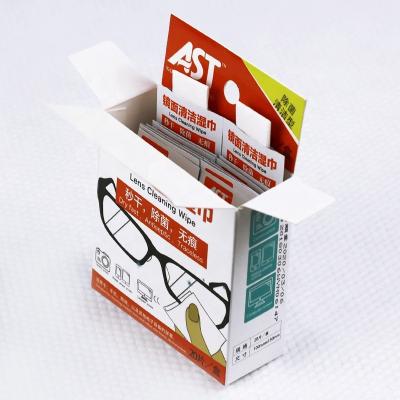 China OEM Disposable Wet Fog Lens Anti Fog Glass Cloths Glass Cleaning Wet Wet Resistance Paper 12*10cm/10*10cm/13*14cm en venta