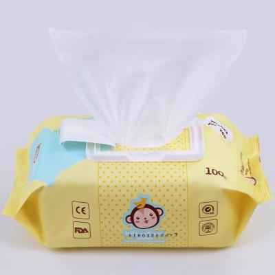 China Disposable Cleaning Pet Baby Wet Tissues Baby Organic Sensitive Tissues Baby Wet Tissues for sale