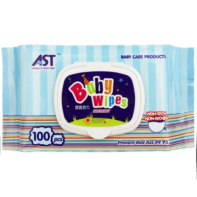 中国 Daily Life Cleansing 100pcs Custom Wet Wet Baby Pure Water Wet Cleaning Cloth Wet Cloth 販売のため