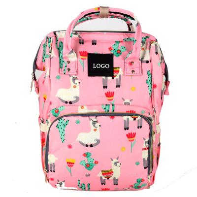 China Fashion Diaper Bag Backpack Water Resistant Baby Waterproof Bag For Women Girls Mom for sale