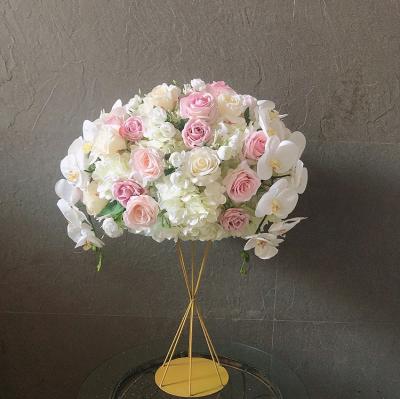 China Centerpieces for Wedding Table Party Supplies Decorations Pink Flowers Centerpieces for Wedding Table for sale