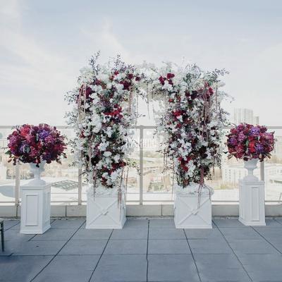 China Wedding Flowers Arch MSFAME Party Arch Backdrops Custom Photography Event Flower Backdrop For Wedding for sale