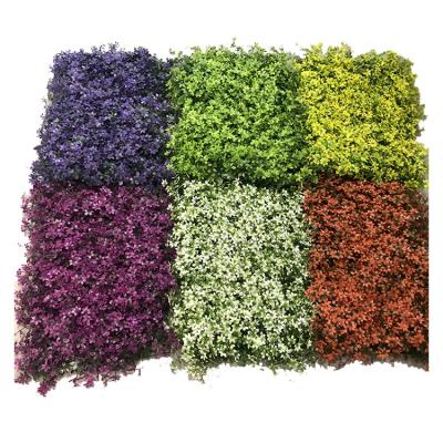 China Plant Green Artificial Wall Panels Outdoor UV Resistant Green Wall Grass Wall Backdrop for sale