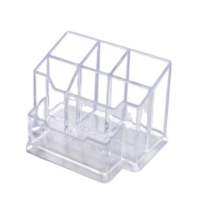 China Temperature Display Factory Supply Attractive Price Acrylic Desktop Pen Holder for sale