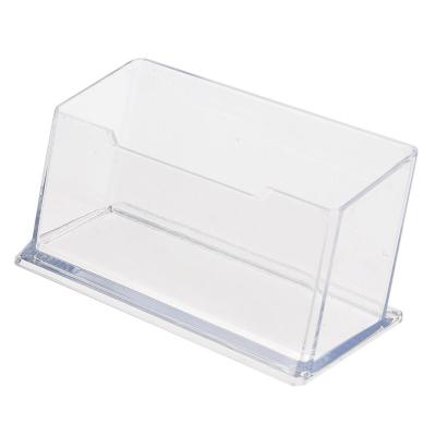 China Normcore/acrylic plastic plastic office stationery name card case business card storage box hot sale unique minimalist design pp for sale