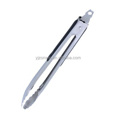 China Viable Stainless Steel Fancy Tongs Item E1-017 Steel Food Tongs for sale