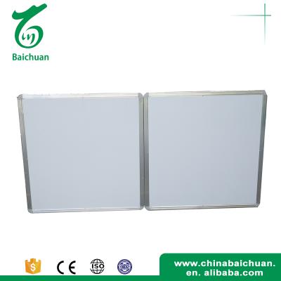 China Flexibility Collapsible Magnetic White Green Slate Chalk Board Folding Blackboard Board for sale