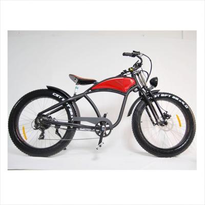 China Aluminum Alloy Electric Bike Off Road Fat Tires 48V 500W 45KM/H Long Range Electric Bike for sale