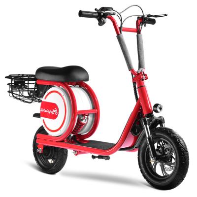 Cina Mini 2021 New Coming 350W Folding Electricscooter With Colorful Light in vendita