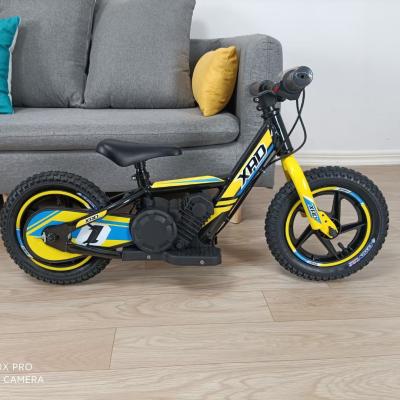 China Steel Factory Sale Electric Kids Balance Bike 250W 4.5ah for sale