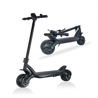 China Germany unisex standard fat wheel 9 inch wide kick scooter electric adult electric scooter with double hub brake for sale