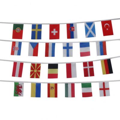 Κίνα FLYING Chiffon Wholesale Bunting USA Flag String Banners For Europe προς πώληση