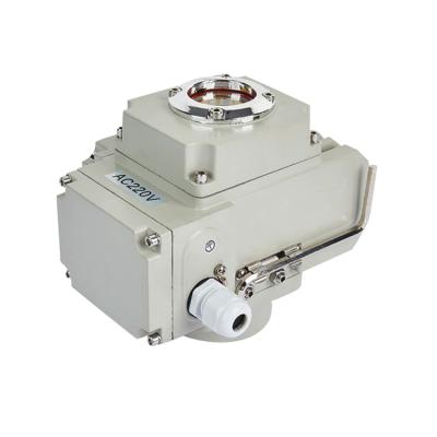 China General Custom Flange Steel 220VAC 24VDC 4-20 mA Industrial Cast Electric Valve Actuator Price for sale