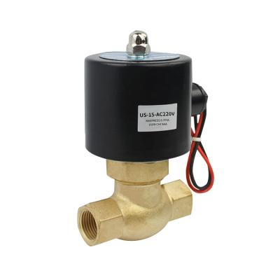 China General Custom DN20 Stainless Steel Actuator 24V Pneumatic Piston High Pressure Solenoid Valve For Boiler for sale