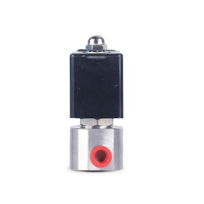 China 1 Year Water Gas Oil Direct Acting High Pressure Stainless Steel Solenoid Valve for sale