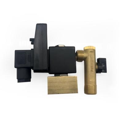 China General China Automatic Drain Split Type Irrigation Water Solenoid Valve Brass Water Valve for sale