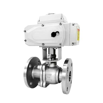 China Factory Direct Sale General Electric Operated Motorized Float Ball Valve Stainless Steel for sale