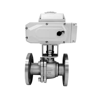 China General Factory Directly Sells Industrial Automation System Flange Wafer Type Ball Valve for sale