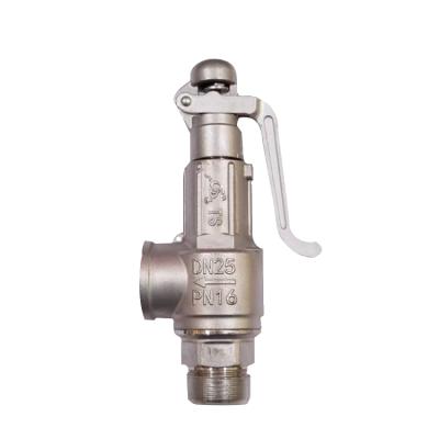 China Wholesale DN40 General Control BSP Thread High Pressure Brass Relief Safety Valve for sale