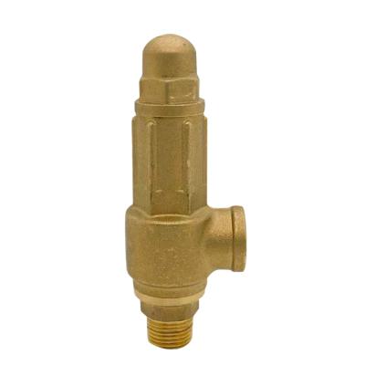 China General factory directly sell AC220V with handle 1/2 inch safety brass safety valve with lifting lever for sale