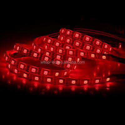 China Theme Park New 4 in 1 Accessible LED Source DC5V Digital Individually Lighting WS2813 RGBW LED Strip Light for sale