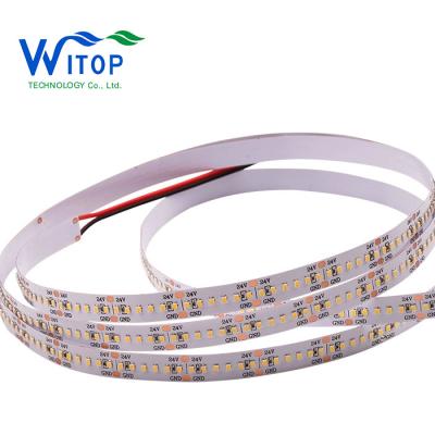 China SMD 2216 LED Copper Strip White Color CRI90 High Lumen 300leds/m LED Strip Light for sale