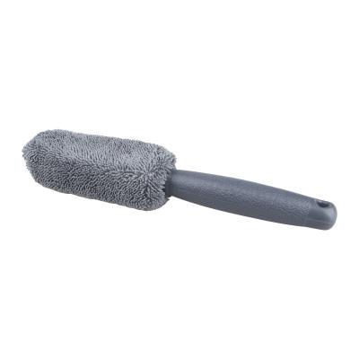 China Car Care Cleaner Microfiber Car Wash Brush Handle Rim Car Wash Brush Factory Hot Selling Retailer Supply Along for sale