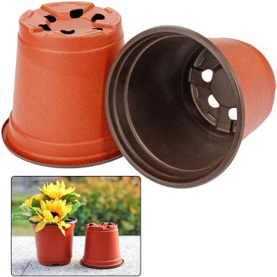 China Garden Supplies Plant Nursery Pot Convenient Hot Selling Plastic Flower Pot for sale