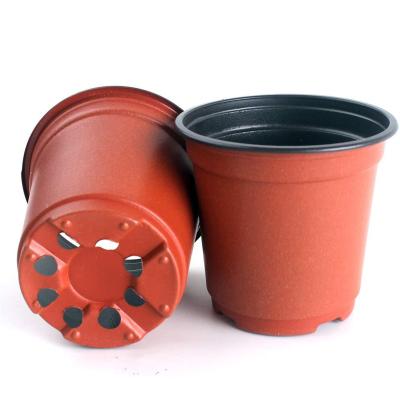 China Bulk Modern Indoor Outdoor Home Decor Plastic Flower Plant Stand Nursery Succulent Pots for sale