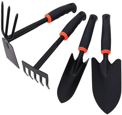 China Multifunctional Mini Hand Plant Garden Tools Kit Set For Gardening Heavy Duty 4 Pcs Iron Work Garden Tool for sale