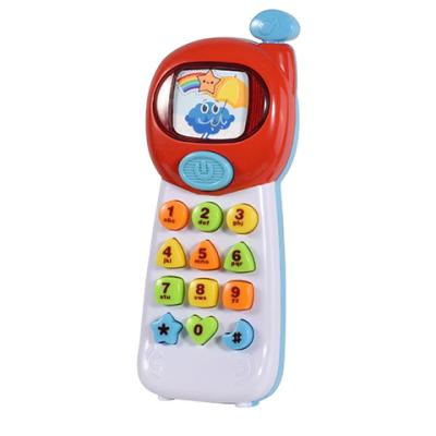 China Plastic Infant Education Learning Baby Music Phone Key Instrument Practicing Musical Toys For Children for sale