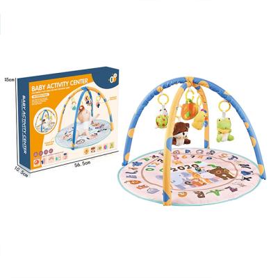 China New Arrival Eco - Friendly Material Baby Mat Gym With Plush Doll And Music for sale