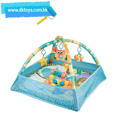 China Eco-friendly Material Baby Playing Ball Pool Gym Carpet 2 In 1 Funny Mat for sale