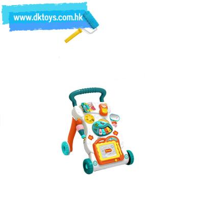 China Shantou Outdoor Play Walker Toys Baby BO Walker With Plastic Music and Light for sale