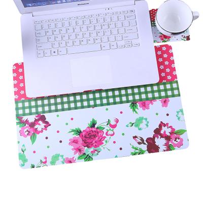 China Viable Printed Colorful PP Place Mats Recycle Flower Design Plastic Pads For Table Kitchen Decoration for sale