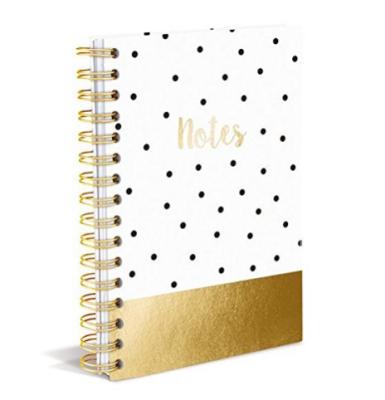 China Customized Hard Cover Eco - Friendly Paper Spiral Notebook And Promotional Journal for sale