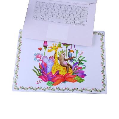 China New Eco-friendly Waterproof Non-slip Oil Resistant High Temperature Printing Plastic PP Custom Rectangle Printed Place Mats for sale