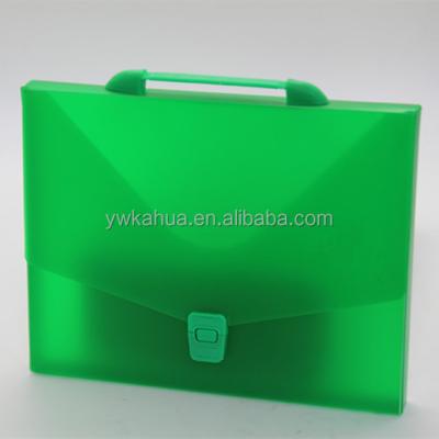 China Wholesale office stationary plastic box folder bag A4 pp cut out document bag file folder case for sale