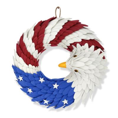 China Eco-friendly Wholesale New American Eagle Independence Day Decorations Braids Christmas Decorations for sale