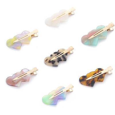 China Stylish and Cool Hot Sale Acrylic Hair Clips Bobby Pins Fashion Hairgrip Accessories for Women Barrette Hair Clip Hairpin Accessories Hair Clips for sale