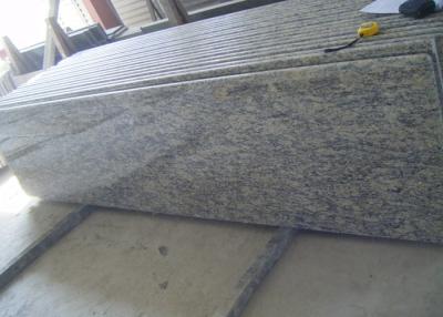 China Brazil Nature Giallo Cecilia Granite Slab Countertops Bullnose With Laminated Edge for sale