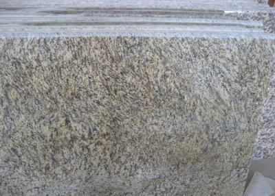 China Tiger Skin Gold Yellow  Granite Countertop Tiles , Granite Kitchen Tiles Polished for sale