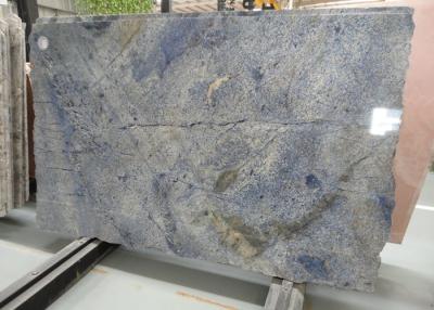 China Brazil Azul Bahia Granite Wall Panels Kitchen Granite Slab For Background Wall Landscape for sale