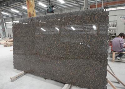 China Standard Size Baltic Brown Granite Kitchen Slab , Heavy Duty Stone Granite Slabs for sale