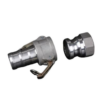 China Industry.Water main aluminum pipe system square code sand blasting camlock coupling for sale