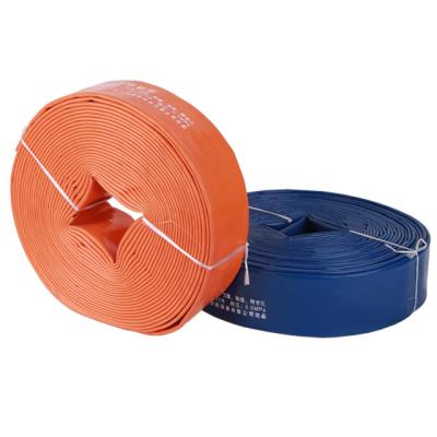 China Durable 4 Inch Flexible Farm Drip Irrigation Lay Flat Water Hose Drainage Hose For Agriculture Irrigation for sale