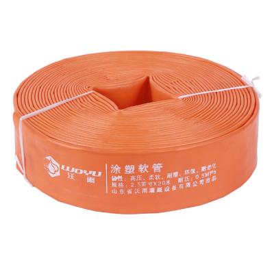 China China Quality Durable Interesting PVC Irrigation Layflat Hose For Agriculture Water Discharge Hose for sale